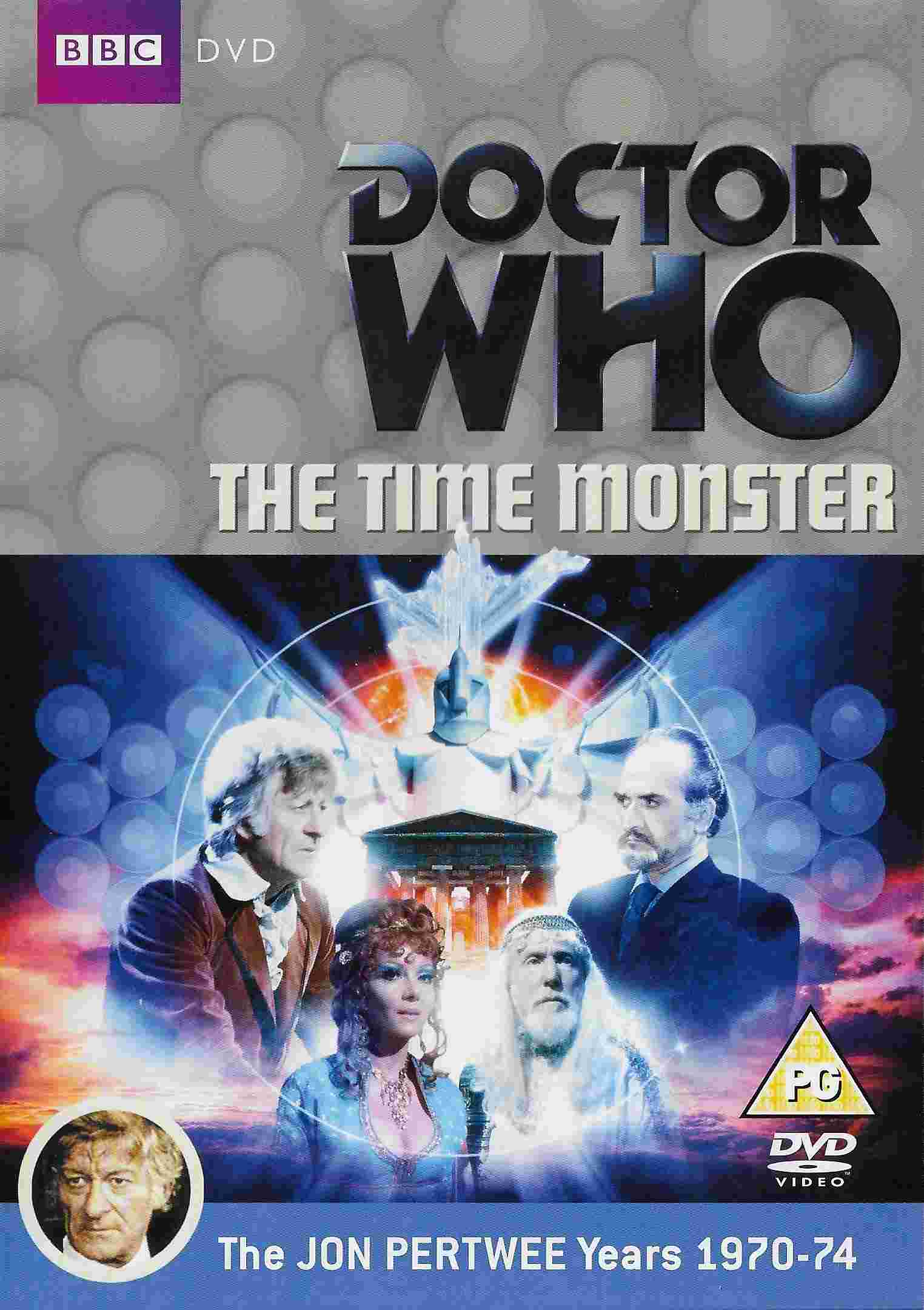 Picture of BBCDVD 2851A Doctor Who - The time monster by artist Robert Sloman from the BBC records and Tapes library